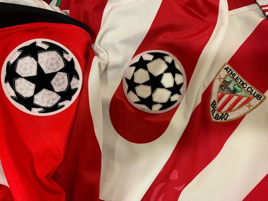 Athleticek Txapeldunen Liga jokatu zueneko elastikoak. 