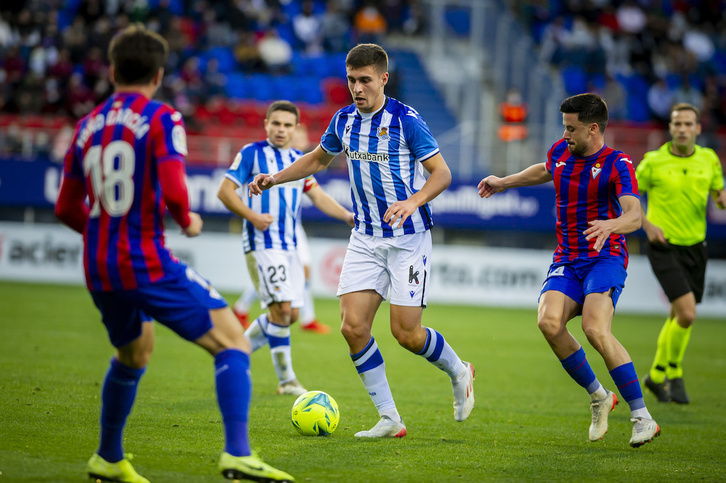 El Sanse se mereció más premio en Ipurua pero, como casi siempre, se quedó con las ganas.