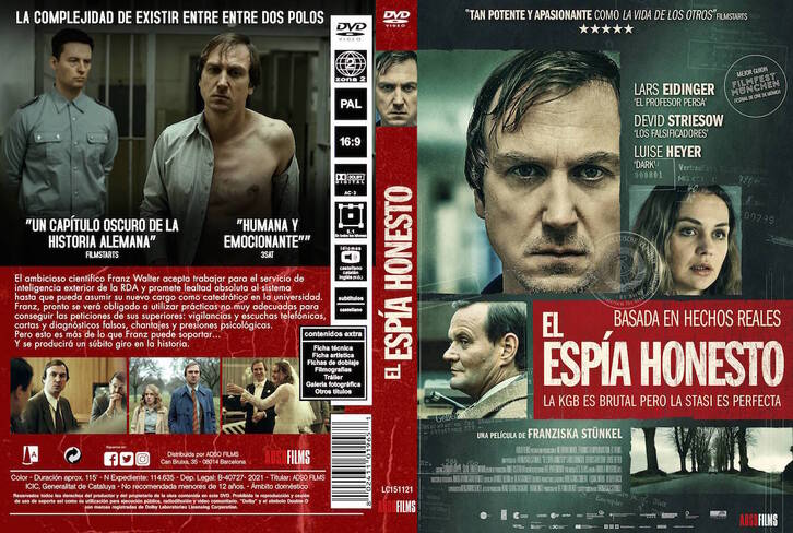 Carátula del DVD con Lars Eidinger, Luise Heyer y Devid Striesow.