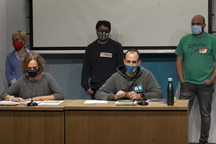 Los sindicatos convocan movilizaciones el 23 de enero para denunciar la situación de Osakidetza. 