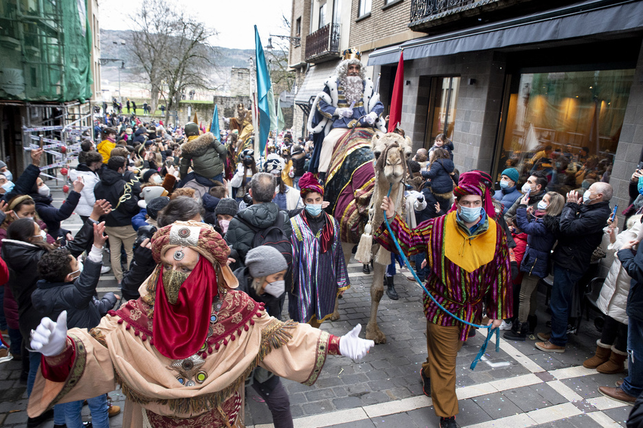 Imágenes habituales en la calle del Carmen. 