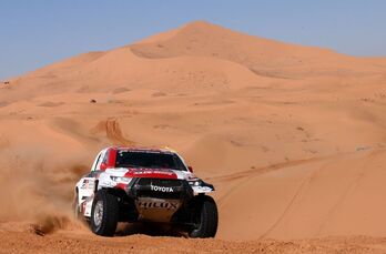 Lategan se impone en la quinta etapa del Dakar. 