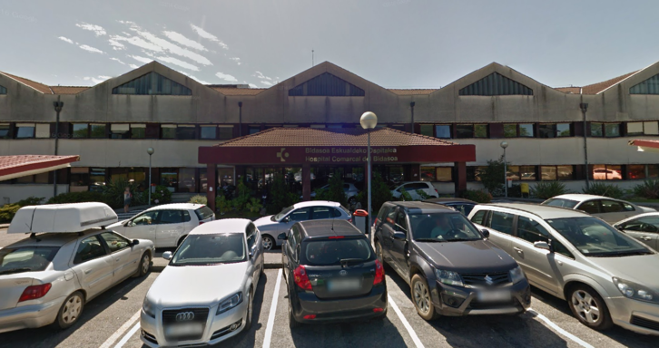 Hospital del Bidasoa, en Irun.