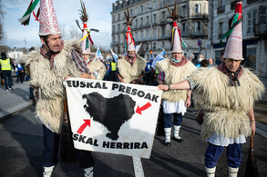 Droits des prisonniers basques : la manifestation du 8 janvier en images