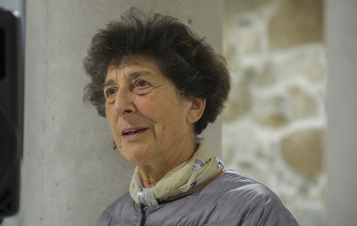 Esther Ferrer no acudirá a Donostia a recoger el Tambor de Oro por recomendación de su médico.