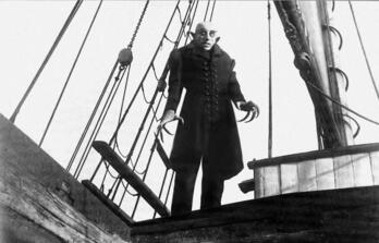 El actor berlinés Marx Schreck y su iconográfica caracterización en 'Nosferatu'