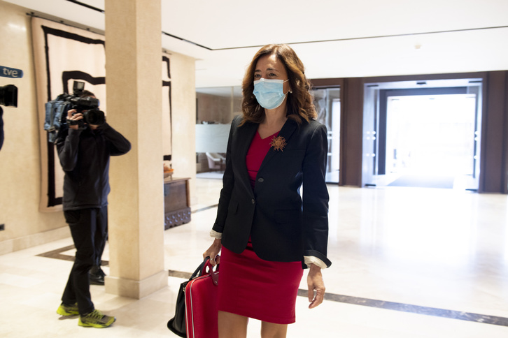 Olatz Garamendi, consejera de Autogobierno de Lakua, en una imagen anterior. 