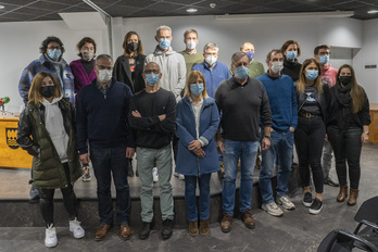 Representantes de diecisiete federaciones guipuzcoanas han estado presentes en la rueda de prensa ofrecida este mediodía en Kirol Etxea.
