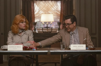 Nicole Kidman y Javier Bardem como Lucille Ball y Desi Arnaz en ‘Ser los Ricardo’, nueva película de Aaron Sorkin.