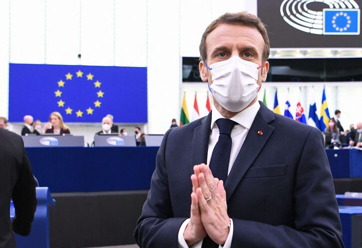 Emmanuel Macron ha pedido ambición para relanzar el proyecto europeo, con alusión expresa a la reforma de Schengen.