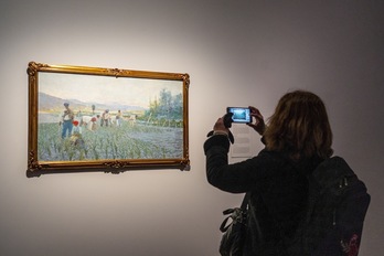 En Murueta, en pleno Urdaibai, la visión de Anselmo Guinea. 