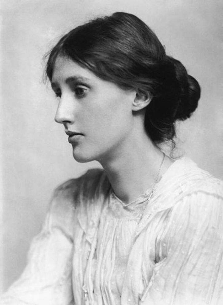 Retrato de Virginia Woolf. 