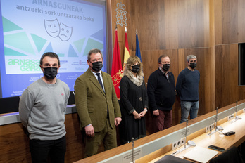 Arnasguneak antzerki sorkuntzarako beka jaso du Mairu Antzerki Tailerra taldeak.