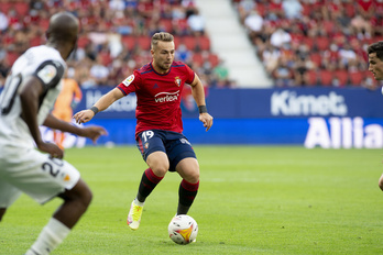 Ontiveros se marcha al Fuenlabrada después de un paso fugaz por Osasuna.