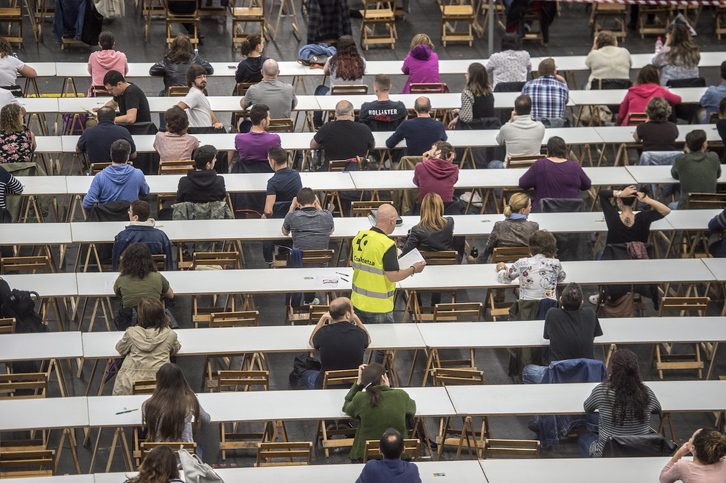 OPE de Osakidetza celebrada en 2018. 