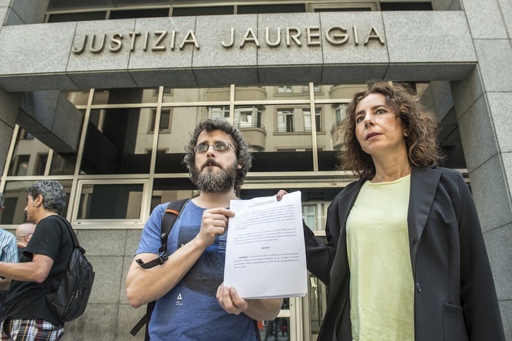 LAB y ESK ampliaron en julio de 2018 su denuncia ante la Fiscalía sobre las irregularidades habidas en la OPE de Osakidetza.