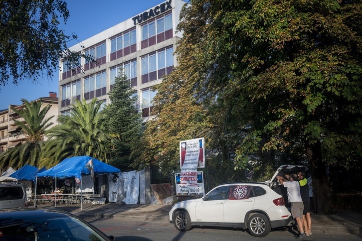 La sede de Tubacex en Laudio.
