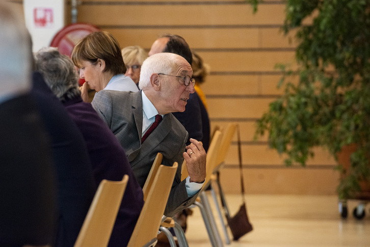 Jean-René Etchegaray, el día de su reinvestidura como alcalde en julio de 2020.