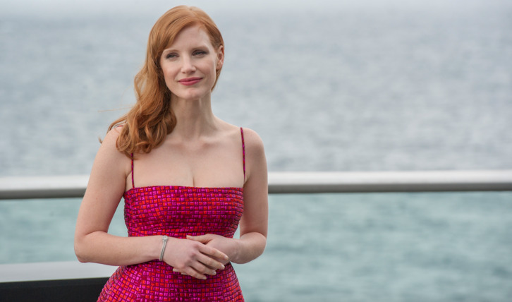 Jessica Chastain, en la última edición de Zinemaldia.