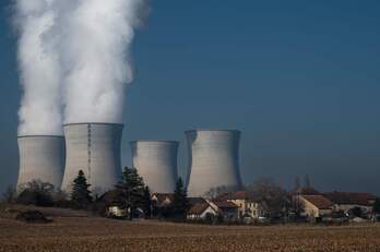 Planta nuclear en Saint-Vulbas, en el Estado francés.