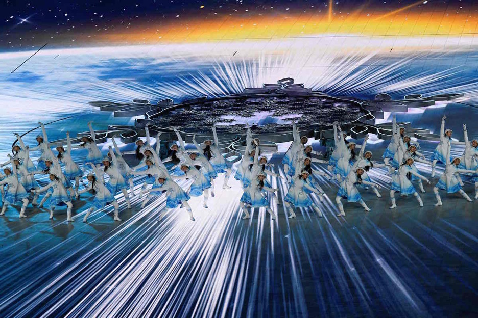 Inaugurazioko beste momentu polit eta ikusgarri bat.