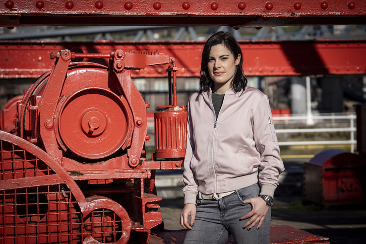 La escritora Amaia Santana.