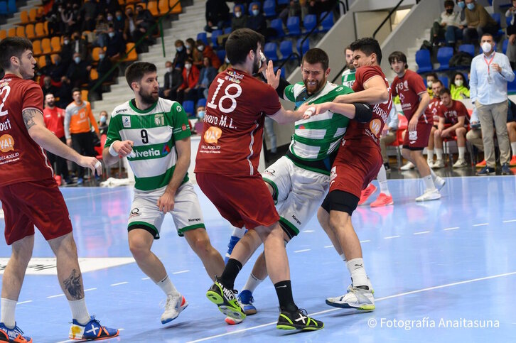 Helvetia Anaitasuna ha sufrido más de lo esperado para eliminar al Valladolid.