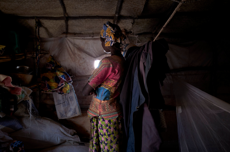 Fatoumata. (Michelle CATTANI / AFP)