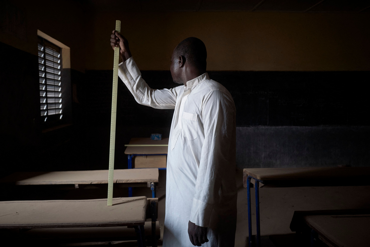 Sidiki. (Michele CATTANI /AFP)