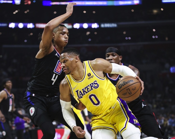 Russell Westbrook, el gran fiasco de los Lakers 2021/22.