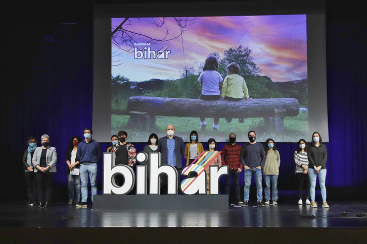 Duela urtebete aurkeztu zuen Ikastolen Elkarteak bere proposamena, Irunen eginiko ekitaldi honetan.