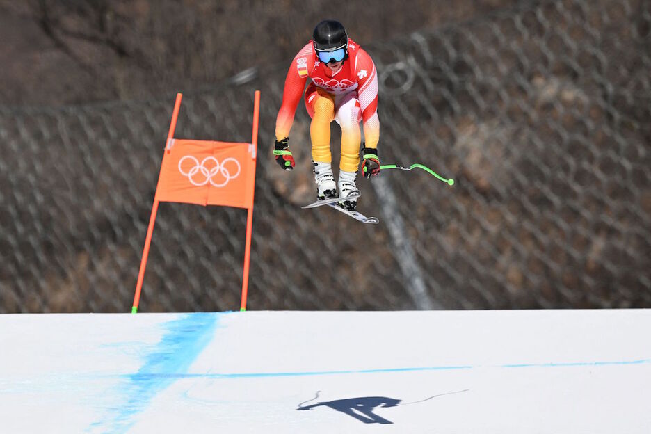 Adur Etxarreta nafarra bere lehen Jokoetan ari da parte hartzen.