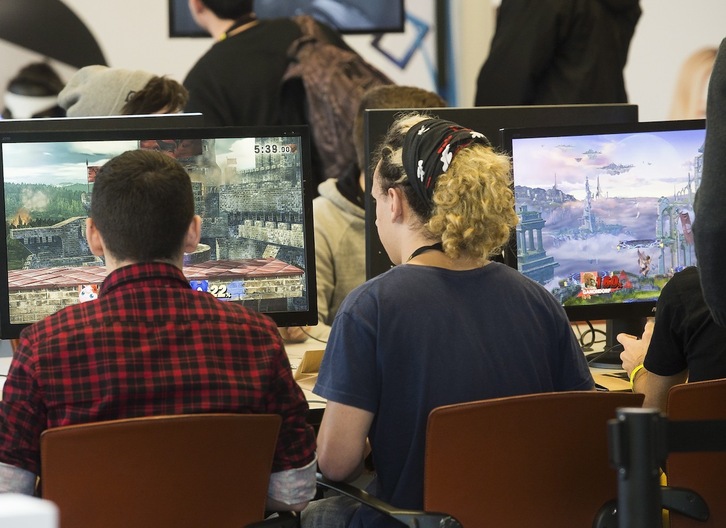 Sesión del festival Fun and Serious en Bilbo.