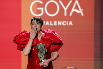 Blanca Portillo, Goya a mejor actriz por su interpretación en ‘Maixabel’.