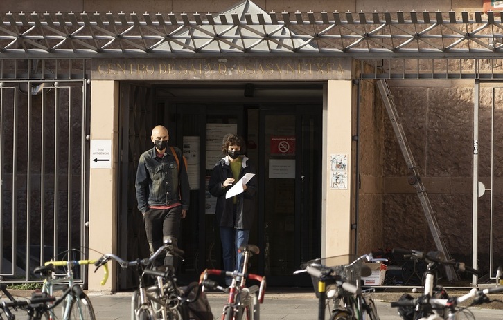 Imagen del Centro de Salud de Alde Zaharra de Iruñea.