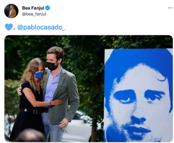 La imagen que Fanjul ha subido a las redes sociales. 