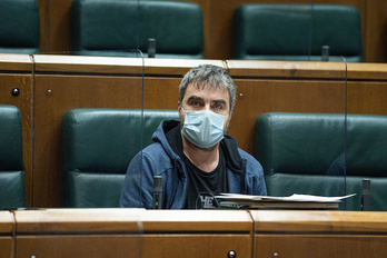 El parlamentario de EH Bildu Mikel Otero ha pedido información sobre los problemas al Gobierno de Lakua.