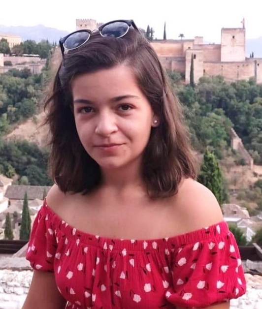 La joven escritora Sare Cadaval Fleming.