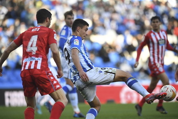 Tras enlazar seis derrotas en el Reale Arena, el Sanse pudo al menos sumar ante el Lugo en su último partido como local.