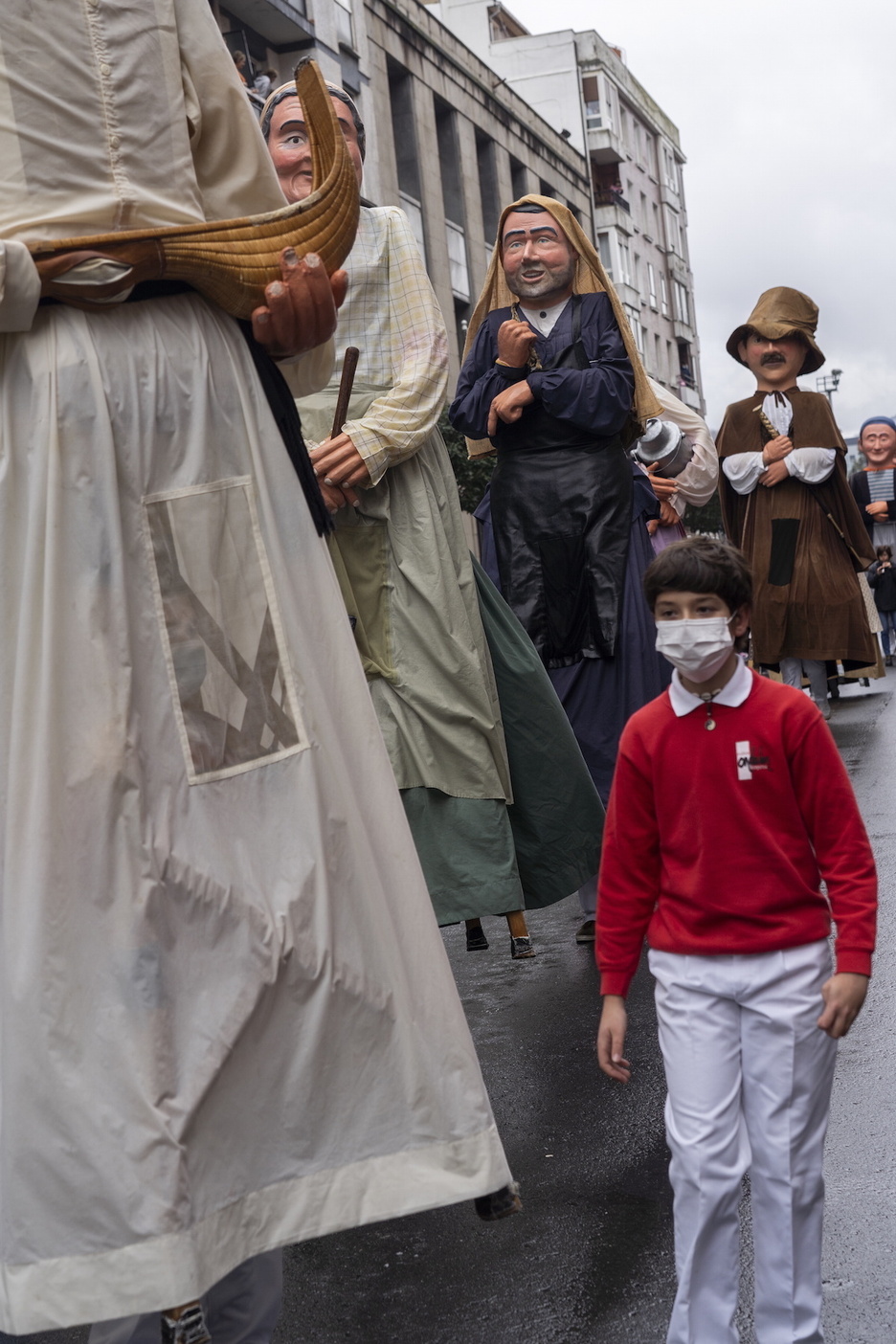 Deustuko Inauterietako desfile nagusia. Deustuko Inauterietako desfile nagusia.