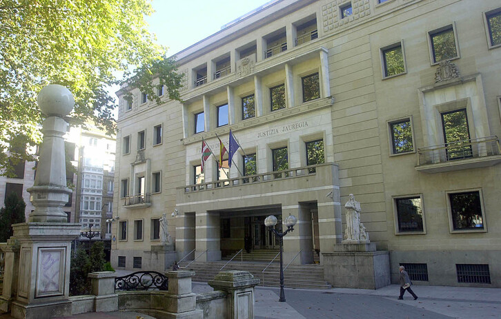 Sede de la Audiencia Provincial de Bizkaia, en una imagen de archivo.