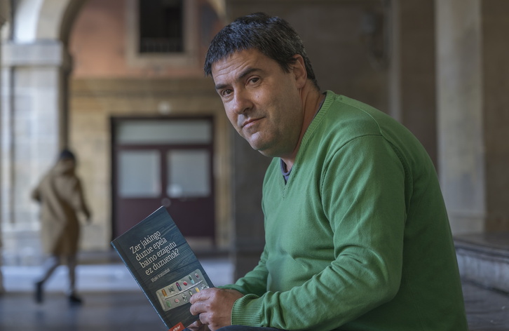 Iñaki Irasizabal, 'Zer jakingo duzue epela baino ezagutu ez duzuenok?' ipuin-liburuarekin.