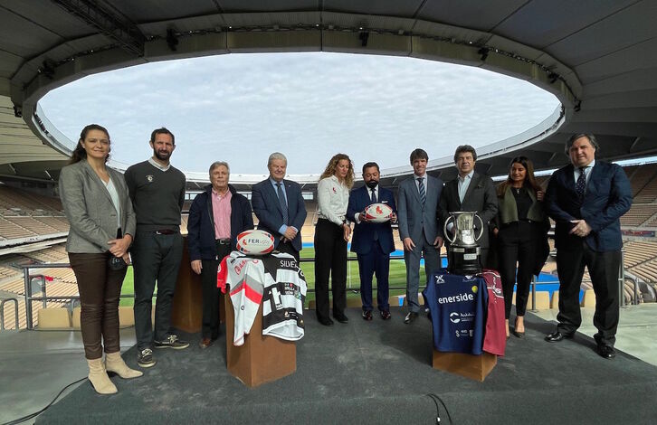 El sorteo de semifinales de Copa se ha celebrado en La Cartuja de Sevilla, que acogerá la final.