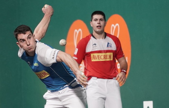 Ander Imaz oso gustura agertu da orain arte emandako mailarekin.