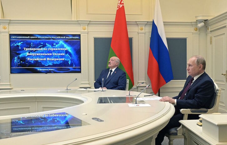 Lukashenko se reunión con Putin el pasado día 19 en Moscú.  