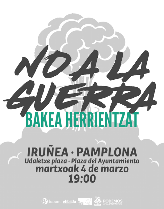 Elkarretaratze deialdiaren kartela.