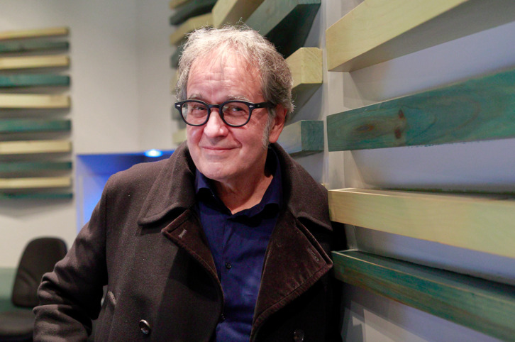 Ruper Ordorikak gustura hartu du diskoa osorik agertoki gainera eramateko gonbita.