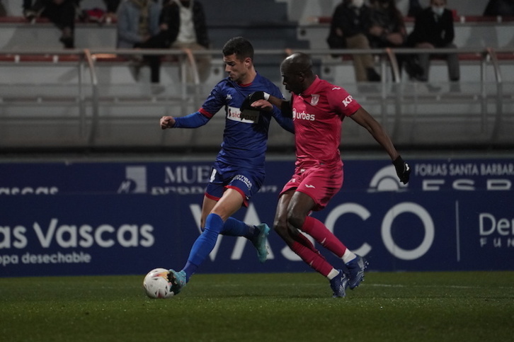 El Amorebieta necesita reaccionar tras enlazar dos derrotas ante Valladolid y, en la imagen, Leganés.
