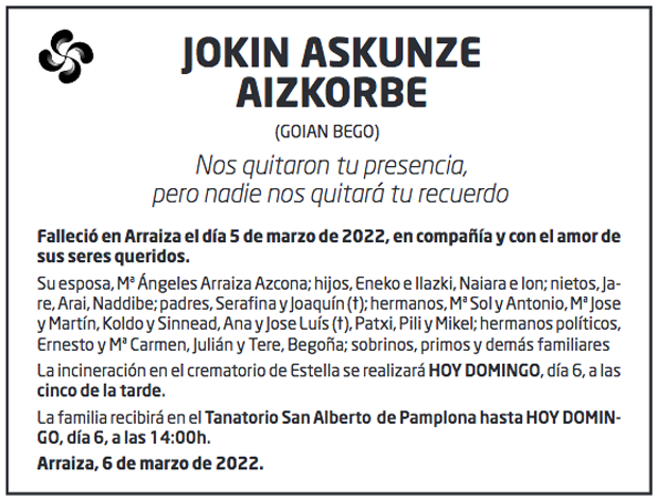Jokin_askunze