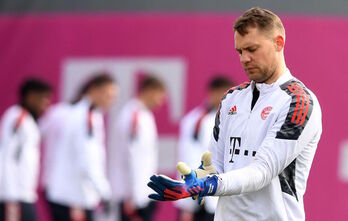 Manuel Neuer puede volver al once tras varias semanas fuera por lesión